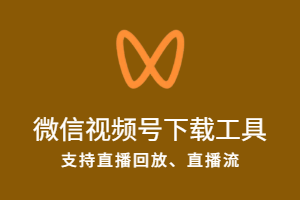 微信视频号下载工具(支持直播回放、直播流) v260310 中文绿色版